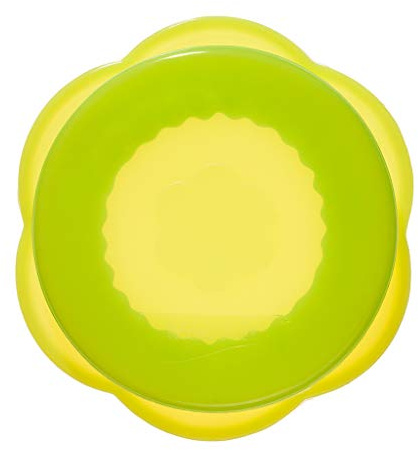 Kochblume Stretch-ii 15cm | Für Anwendungen von Ø 14-18cm | Frischhaltedeckel | Universaldeckel | Premium-Silikon | Hitzebeständig | Spülmaschinenfest | Farbe: limette