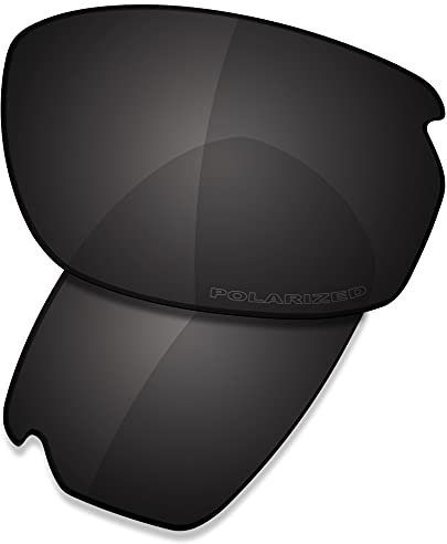 Saucer Premium Ersatzgläser für Oakley Carbon Shift OO9302 Sonnenbrillen High Defense - Carbon Black Polarisiert