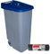 Denox Poubelle à Roulettes 85 L 42 x 57 x 76 cm Bleu