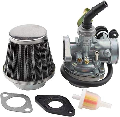 WOOSTAR PZ19 Vergaser mit 35mm Luftfilter Kabel-Choke Ersatz für 50ccm 70ccm 90ccm 110ccm 125ccm Chinesisch ATV Roller Go Kart