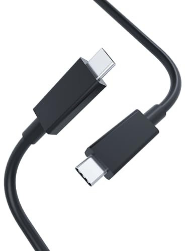 Superer 2M USB-4 Cable, Fit for Lenovo USB-C Cable, 40Gbps Data Transfer, 100W Charging, 4K/8K Display, for Desktop/Dock/Laptop/Tablet/Phone