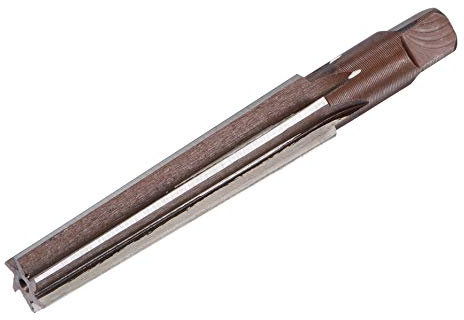 uxcell MT2 Morsekegel Reibahle H8 Genauigkeit Legierung Werkzeug Stahl 6 Rillen Gerader Schaft Finish Handreibahle Fräswerkzeug Konische Reibahle für Bohrungsbearbeitung