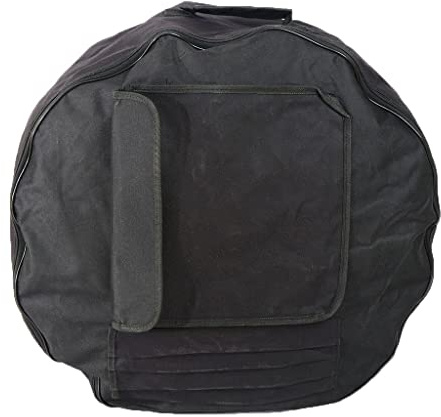 Tragbare Schwarze Bass Trommel Tasche Lagerung Weiche für 22'24''25 '' Bass Trommel, 25 Zoll