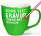 PR Print Royal XXL Jumbotasse gravieren, Hochwertige Porzellan-Tasse mit Gravur, hochglänzende Oberfläche, in Spring Green, 400 ml | Personalisiertes Geschenk