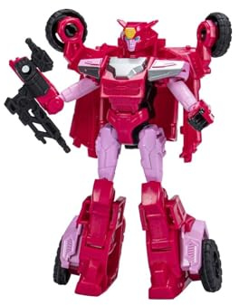 Transformers Hasbro Toys EarthSpark Warrior Class Elita-1 Action Figure, 5-Inch, Robot Toys for Kids Ages 6 and Up