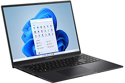 ASUS 2023 Vivobook 16X Laptop, 16” WUXGA, Intel Core i9-13900H CPU, NVIDIA Geforce RTX 4050 GPU, 16GB RAM, 1TB SSD, Windows 11 Home, Indie Black, K3605VU-AS96