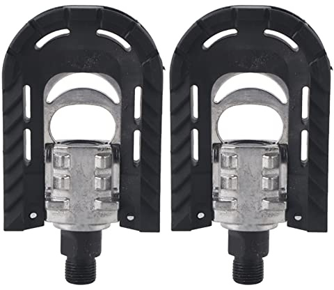 Fahrradpedale rutschfest, Mountainbike Pedale Fahrrad Pedale Set, EIN Paar, klappbar Fahrradpedale Aus Kunststoff Und Aluminiumlegierung Rennrad-Hybridpedale, 12 X 7 X 5,5 cm