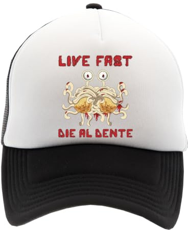 Hopestly Flying Spaghetti Monster Kappe Baseball Unisex Herren Damen Erwachsene Einstellbar Cap Unisex Men's Women's