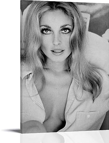 Sharon Tate Vintage-Poster, Schauspielerin, Wandkunst, Bild, Gemälde, Leinwanddrucke, Kunstwerke, Schlafzimmer, Wohnzimmer, Dekoration, 30 x 45 cm
