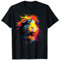 Cooles Meerschweinchen auf bunt bemaltem Meerschweinchen T-Shirt
