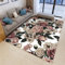 Rose 3D Gedruckter Teppich Rutschfester Teppich Für Wohnzimmer Schlafzimmer Bodenmatte Outdoor-Teppich Geburtstagsgeschenk 80 X 120 cm / 31,5 X 47,2 Zoll - Leicht Zu Reinigen -4W8H+D2