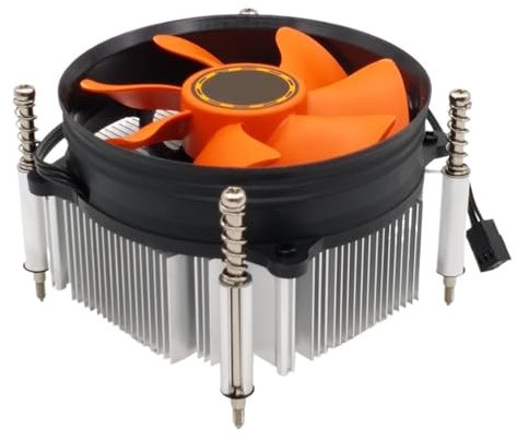 1366 2011 Placa Base de Servidor de Doble vía X58 X79 X299cpu Ventilador del radiador silencioso