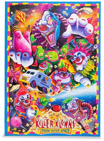 Killer Klowns From Outer Space 1000-Piece Jigsaw Puzzle | Toynk Exclusive