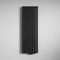 Mai & Mai Radiateur à Eau Chaude Mural Chauffage Central 180x61cm Radiateur Gris Noir Vertical en Acier FV