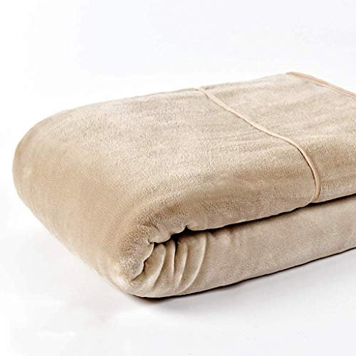 Kuscheldecke Decke Luxus- weiche warme hinüberwerfen Schlafsofa Decke, 150* 20cm, Flanell- Fleecedecken Silbergrau der Reise-Größe, 4colors, 4sizes Decke werfen Für Sofa und Stühle,Bett(Beige,180*200c