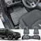 CDEFG Kompatibel mit Kia Sportage NQ5 Hybrid 2022-2024 2025 Fußmatten, Fussmatten TPE Auto Wasserdicht Einfach zu Säubern Premium Allwetter Gummimatten vorn+hinten Matten 3D Sportage V Hybrid Zubehör