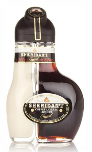 Sheridan's Coffee Layered Liqueur 15.5% ABV 50cl (Single Pack)