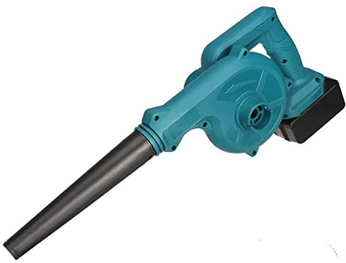 Akku-Gebläse for den Garten, Staubsauger, 2000 W, Luftgebläse for Staubblasen, Staub-Computer-Kollektor, handbetriebenes Elektrowerkzeug,Mechanische Werkzeuge(Blue 1B)