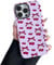DEFBSC Case for iPhone 16 Pro Max, Cute Red Bow Cherry Print Aesthetic Trendy Pattern for Women Girls Slim Durable Bumper Shockproof Hybrid Hard Back Phone Cover, Knot/Glossy