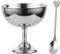 F Fityle Coppa Gelato in Acciaio Inossidabile, Coppa Gelato con Piedini, budino per Pub, Ristorante, anniversari, Feste di Compleanno, 300 Ml