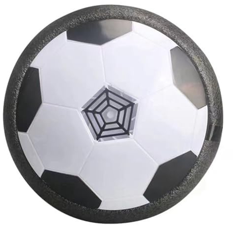 Fangxuee Interaktiver Elektrischer Luftkissen-Fußball mit Licht & Musik für Kindgerechtes Spielen, Sportspielzeug