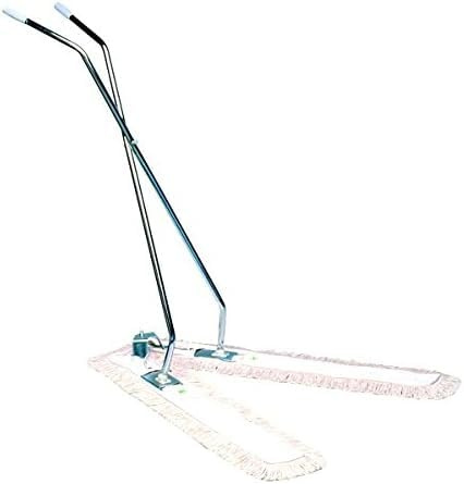 FercasaShop® Scopa Industriale a Forbice, 100 cm, con Frangia per Pulizia Grandi Superfici