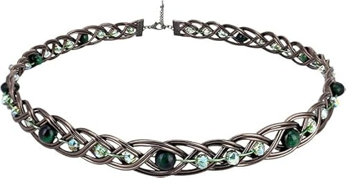 Handschmiedene Mittelalterliche Wikinger Kostüm Damen Krone Elfen Keltische Haaraccessoires für Renaissance und Halloween Kostümpartys Norwegische Ritter Haube Vintage für Cosplay Partys
