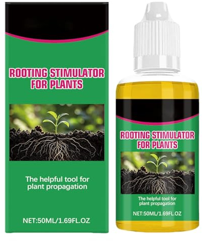 Pflanzendünger – Wurzelstimulator | Indoor Plant Food | Root Growth Stimulator für Rosen Gemüse Bäume Sträucher Garten Hinterhof Terrasse Bauernhof Flüssigdünger Konzentrat Nährstoffe