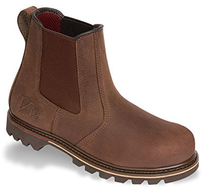 V12 - Rawhide, Stivali Chelsea Uomo, Marrone, 43 EU (9 UK)