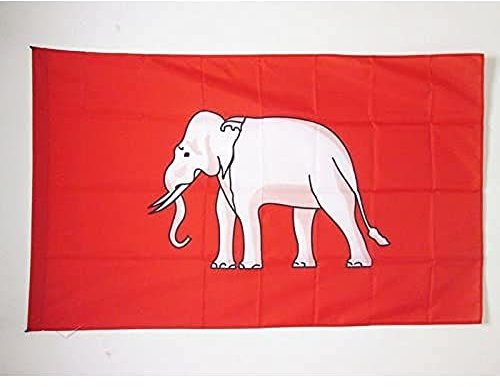 AZ FLAG Bandera del Reino DE SIAM 1350-1939 90x60cm para Palo - Bandera Antigua DE Tailandia 60 x 90 cm