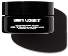 Grown Alchemist Peptidreiche Gesichtsmaske mit Oligopeptiden und Pflanzenstammzellen - Intensiv regenerierende Nachtmaske für elastische Haut und natürliche Kollagenbildung, 40mL