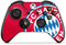 DeinDesign Skin kompatibel mit Microsoft Xbox One Controller Folie Sticker FC Bayern München Offizielles Lizenzprodukt FCB