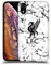 Head Case Designs Licenza Ufficiale Liverpool Football Club Liver Bird Nero Marmoreo Custodia Cover in Morbido Gel Compatibile con Apple iPhone XR