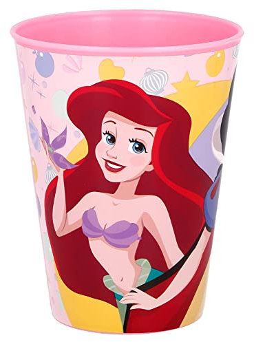 GOBELET RÉUTILISABLE pour Enfants en Plastique sans BPA 260 ML | Disney Princess True
