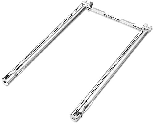 69785 45,7cm Brûleur de gril en acier inoxydable pour Weber Spirit I 200, Spirit E-210, E-220, Spirit S-210, S-220, Spirit II 200 Series Grils à gaz avec commandes à l'avant,2013 et plus récent