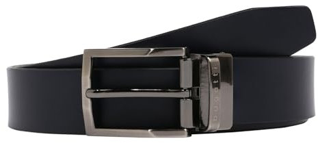 bugatti Men's Reversible Belt 3.5 W100 Multi Dark Blue - kürzbar