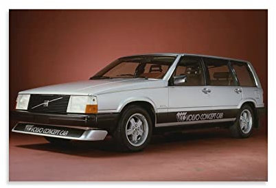 Auto-Poster Volvo 740 Gle Poster, dekoratives Gemälde, Leinwand, Wandposter und Kunstbild, modernes Familien-Schlafzimmer, Dekoration, Poster, 30 x 45 cm