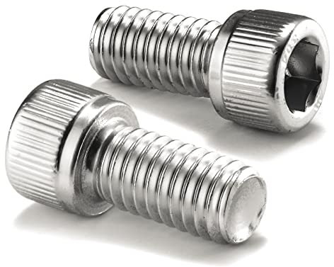 SG TZH - Viti a testa cilindrica da 5/16-18 x 3/4, 20 pezzi, in acciaio inossidabile 304 18-8, con attacco esagonale, filettatura completa, finitura lucida di SG TZH (con chiave esagonale)