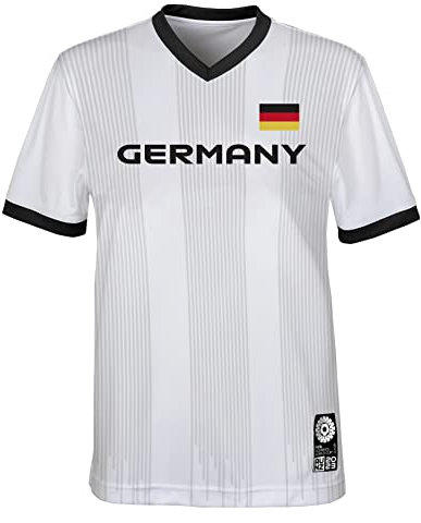 Official 2023 Women's Football World Cup Adult Team Shirt, Germany, White, Medium