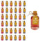 casavetro 36 botellas de cristal pequeñas de 100 ml de 10 cm de alto para decoración de mesa, para bodas, regalos de invitados