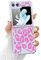 MUNDULEA Schutzhülle für Samsung Galaxy Flip 5, transparent, Leopardenmuster, für Damen und Mädchen, weiches TPU, glitzernd, stoßfest, Schutzhülle für Galaxy Z Flip 5 (Leopardenrosa)