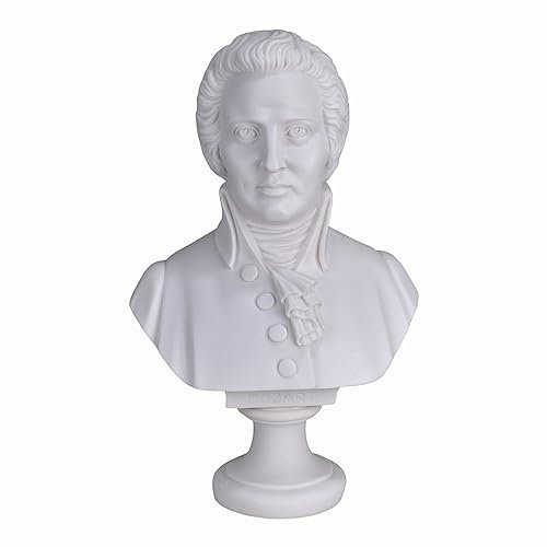 Klassische Musiker Komponist Kopf Büste Klassische Musik Skulptur Statue Cast Marble