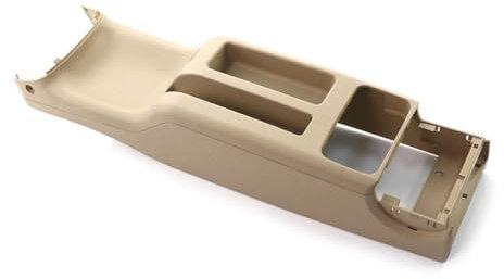 Muzhen Store Porte-gobelet for Console Centrale arrière de Voiture 1J0863323N Compatible avec VW Compatible avec Golf 4 MK4 Compatible avec Golf IV Compatible avec Bora Noir/Gris/Beige (Color : Beige