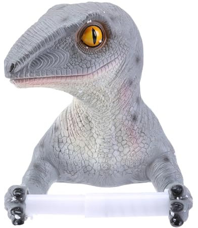 3D Dinosaurier Rollenpapierhalter Wand Toilettenpapierhalter Tyrannosaurus Dekorativer Taschentuchhalter Dinosaurier Toilettenpapierhalter