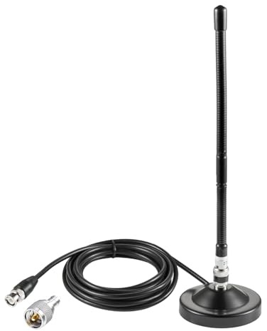 27MHz Long Range CB Radio Antenna Kit for Cobra Midland Uniden Maxon President Anytone Vehicle, Car, Truck, Handheld Mobile, CB Radio, Police Scanner, Eifagur