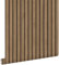 papier peint tasseaux de bois marron clair 0.53 x 10.05 m - ESTAhome