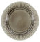 House Doctor Teller, HDPleat, Grau/braun, h: 2 cm, Dia: 22 cm
