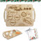 ayurvana Bandeja de Reyes Magos Personalizada para Niños - Deja Galletas, Leche y Zanahorias para Melchor, Gaspar y Baltasar | Regalo Original de Navidad - Decoración Navideña Infantil (30cm x 20cm)
