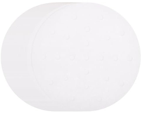 sourcing map 200pcs Air Fryer Liners 6.3 Inch Round Bamboo Steamer Liners with Holes Non-Stick Perforated Parchment Paper Sheets Disposable Steamer Paper for Air Fryers Steaming Basket, White