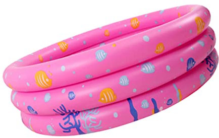 Abaodam 1 Pz Piscina Giocattoli Per Esterni Giocattoli Per Piscina Gonfiabile Per Piscina D'Acqua Piscina Gonfiabile Rotonda Forniture Per Nuoto Per Rosa Pvc